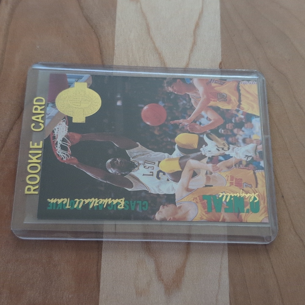 1992-93 Classic Four Sport Shaquille O'Neal Rookie Card